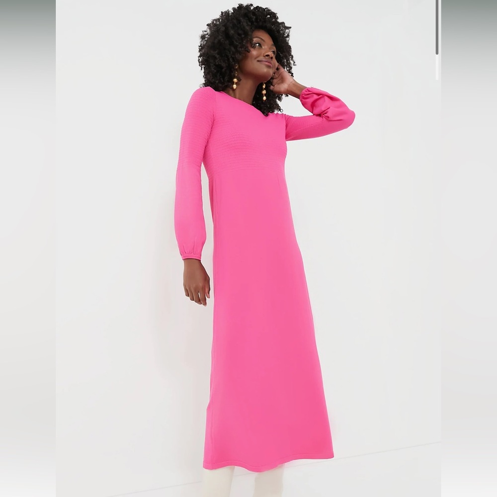 TUCKERNUCK POMANDER PLACE

Hot Pink Double Knit Lennox Dress: SIZE SMALL